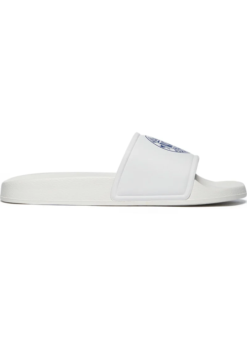 Women's White Slides - Stylish Perfect for Casual Outfit
