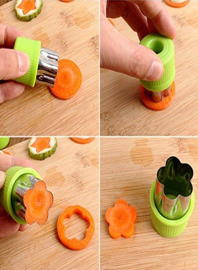 SRN ENTERPRISE Different Shape of Cookie Cutter, Stainless Steel Vegetable Fruit Cutter Shapes, Mold for Kid 12Pcs Cookie Cutter (12 pcs) - Image 5