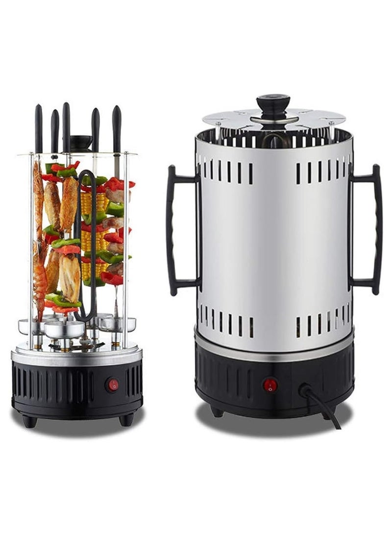 آر إيه أف شواية شواء عمودية تعمل بالطاقة الكهربائية، شواية من الفولاذ المقاوم للصدأ، شواية شواء، فرن منزلي، شواية كهربائية بدون دخان، ماكينة كباب، قائمة بذاتها - Image 1