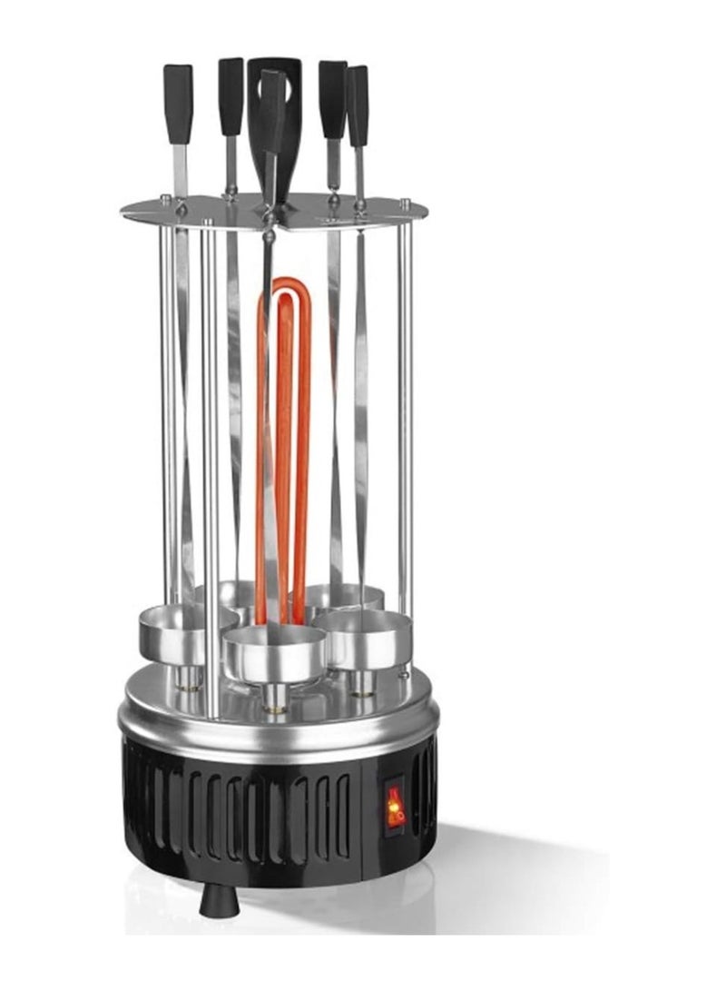 آر إيه أف شواية شواء عمودية تعمل بالطاقة الكهربائية، شواية من الفولاذ المقاوم للصدأ، شواية شواء، فرن منزلي، شواية كهربائية بدون دخان، ماكينة كباب، قائمة بذاتها - Image 2