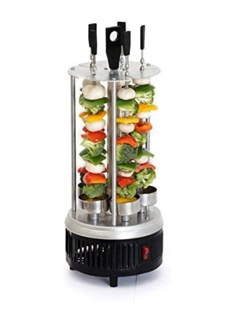 آر إيه أف شواية شواء عمودية تعمل بالطاقة الكهربائية، شواية من الفولاذ المقاوم للصدأ، شواية شواء، فرن منزلي، شواية كهربائية بدون دخان، ماكينة كباب، قائمة بذاتها - Image 4