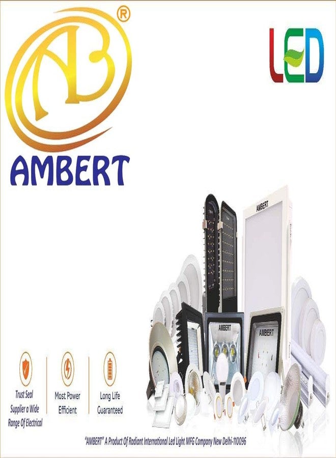 ambert مصباح سقف أمبرت بقوة 3 واط، عبوة من قطعتين - Image 5
