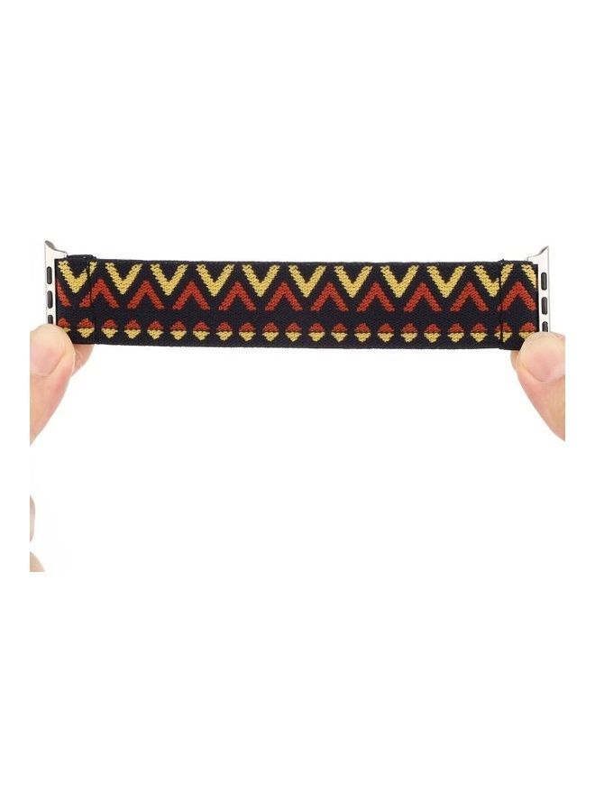 NIBEMINENT Replacement Watchband For Apple Watch Series 7 45mm/6 & SE 5 4 44mm/3 2 1 42mm Multicolour - Image 5