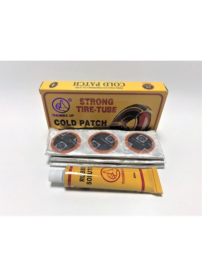 KNT - Thups Up Strong (Cold) Tire Patch 34 Mm - Image 1