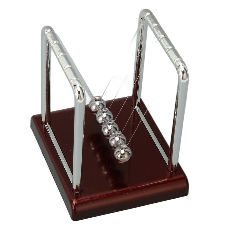 Physics Pendulum Balls: Gravity Effect Demonstration - Stress Relief Gadget Educational Physics Tool for Home School Office Desk ADHD Students Science Lovers - Image 3