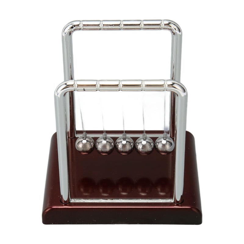 Physics Pendulum Balls: Gravity Effect Demonstration - Stress Relief Gadget Educational Physics Tool for Home School Office Desk ADHD Students Science Lovers - Image 5