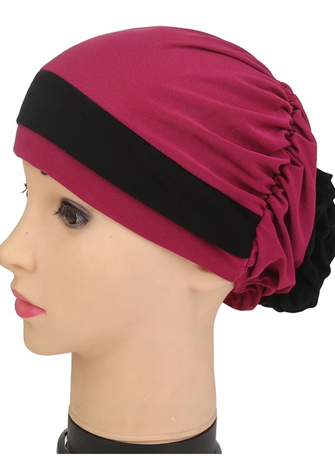 Loquat Double-Color Floral Headband Cap Multicolour  - Image 1