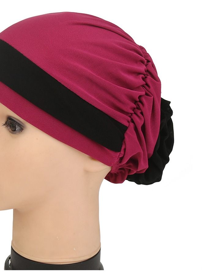 Loquat Double-Color Floral Headband Cap Multicolour  - Image 2