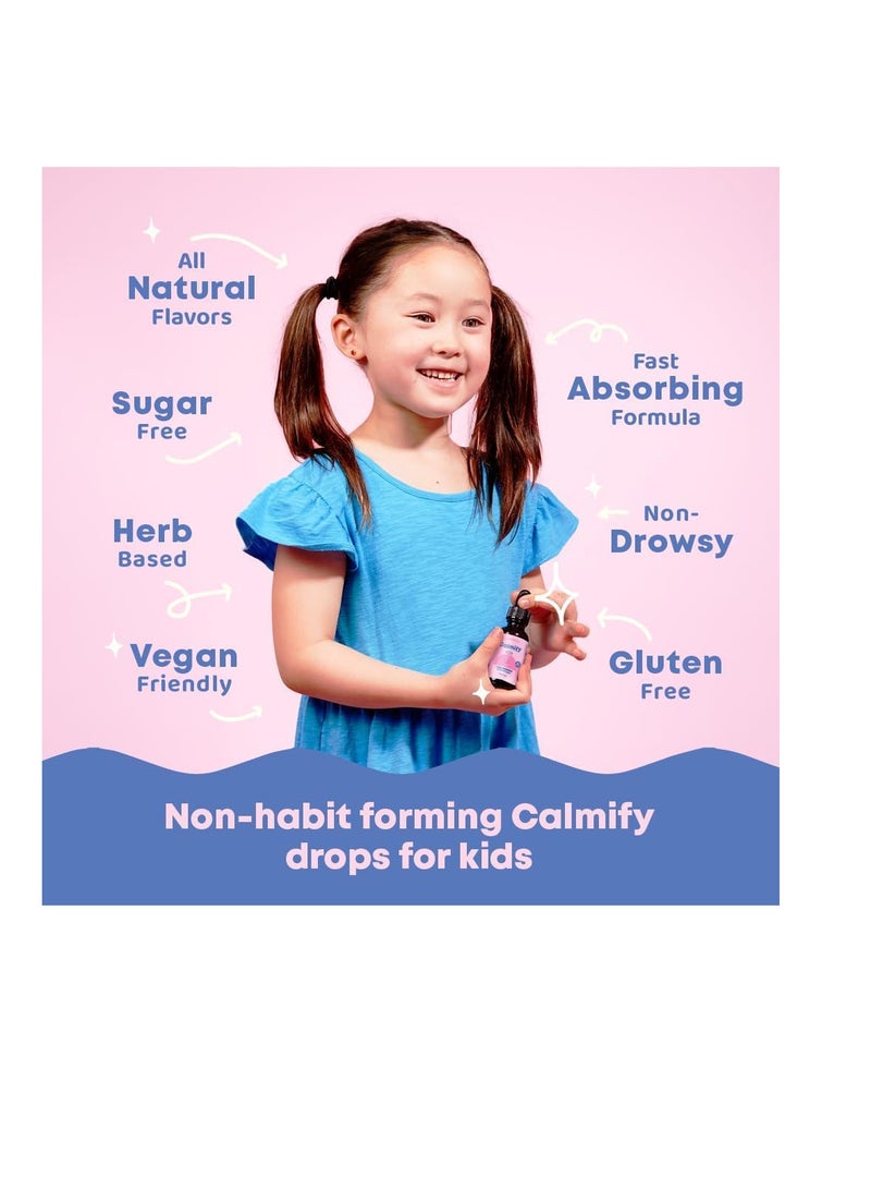 JoySpring Magnesium Glycinate for Kids 1 fl oz - Image 2