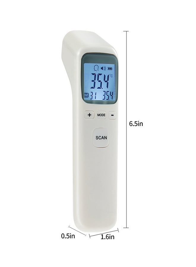 مقياس حرارة يعمل بالأشعة تحت الحمراء ومزود بشاشة عرض خلفية LCD كبيرة - Image 4