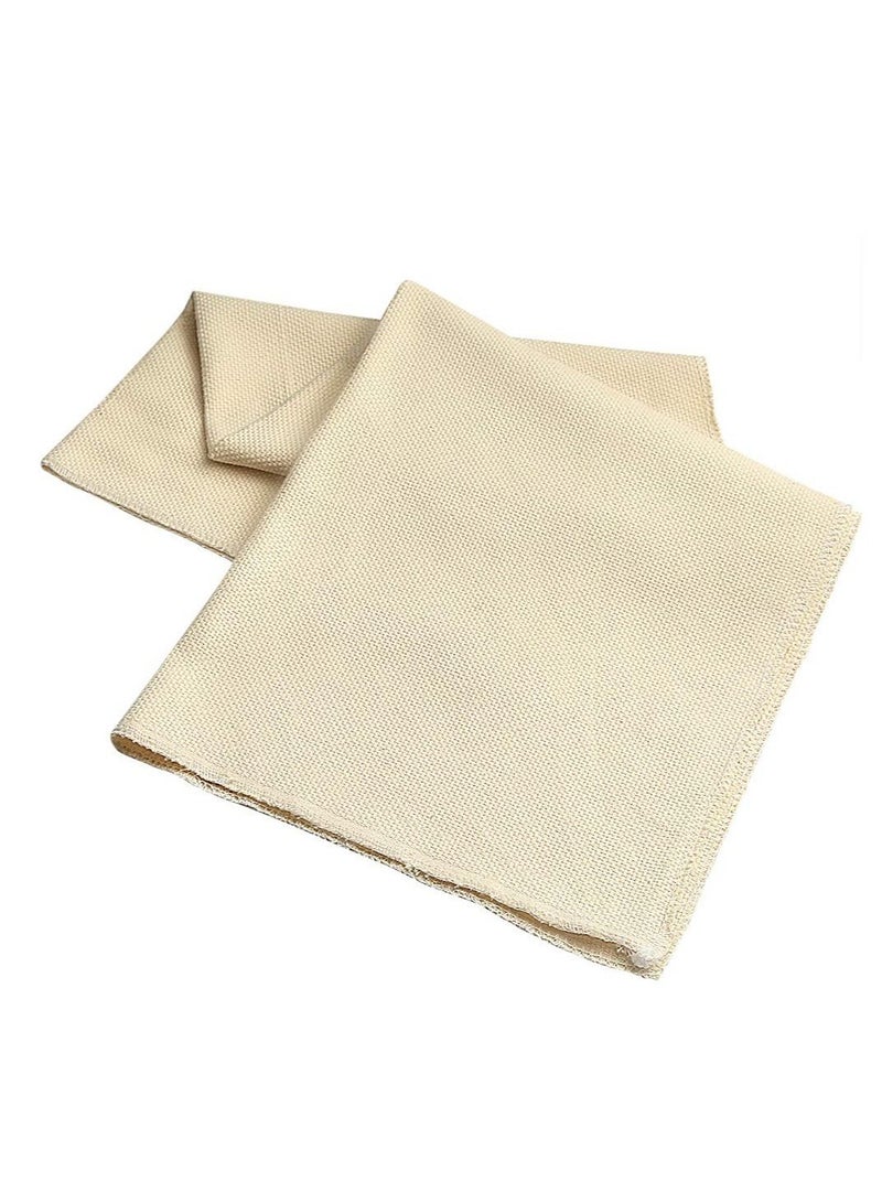 Punch Needle Fabric, Embroidery Monks Cloth for Rug-Punch  Pinch Needle, 26.4 x 19.3 Inch  - Image 2