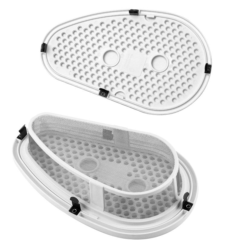 Fetechmate W10828351 Dryer Lint Filter Replacement Compatible With Ken-More Whirl-Pool Stackable Washer W10828351 Upgraded Dryer Lint Filter & Cover Replaces 8531964 8531967 Ap5985829 By Fetechmate - Image 1