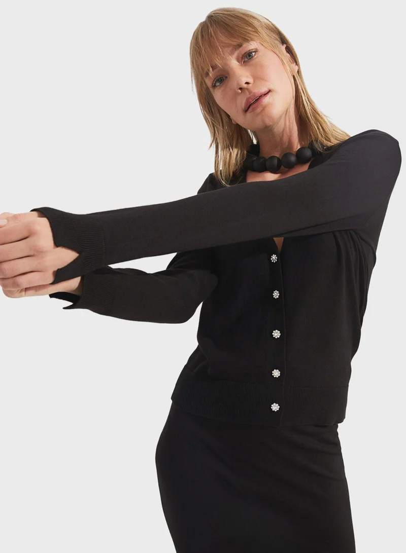 JUNE V-Neck Cardigan