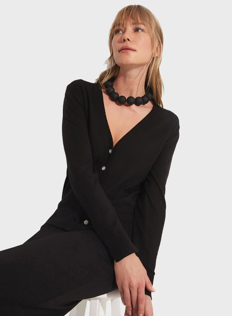 JUNE V-Neck Cardigan