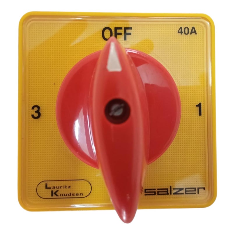 Salzer (L&K) 61060 40A 1Pole 3Way S40 B03 Cam Operated Rotary Switch - Image 1