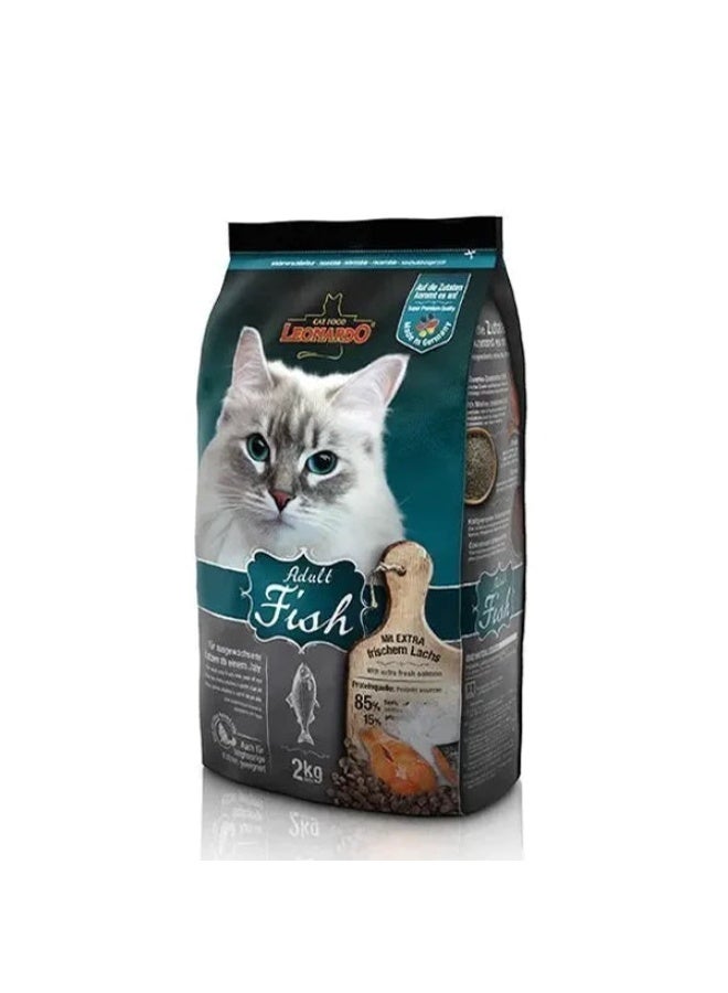 LEONARDO Adult Cat Dry Food with Fish 1.8kg - Image 2