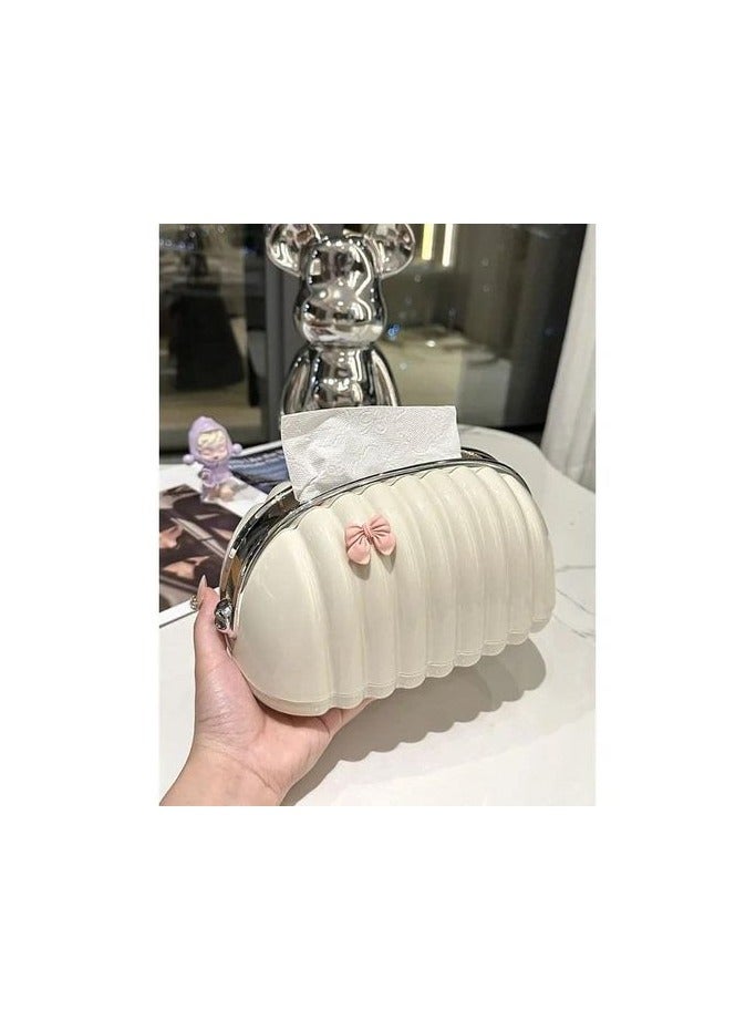 box of tissues in the shape of a bag