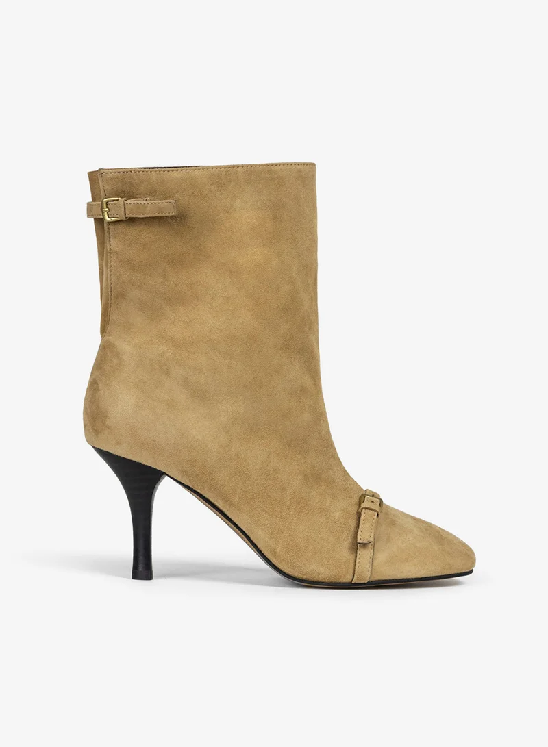 ابيكول Suede Ankle Boots