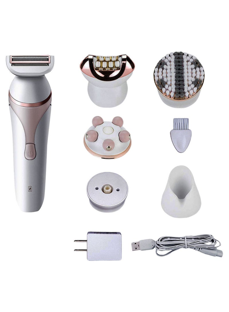 NIBEMINENT 4-In-1 Electric Epilator Shaver Trimmer Kit Multicolour