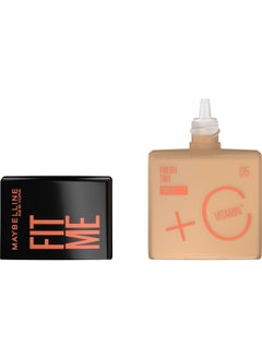 MAYBELLINE NEW YORK مايبيلين نيويورك، Fit Me Fresh Tint SPF 50 مع فيتامين C لتفتيح البشرة، 05  - Image 2