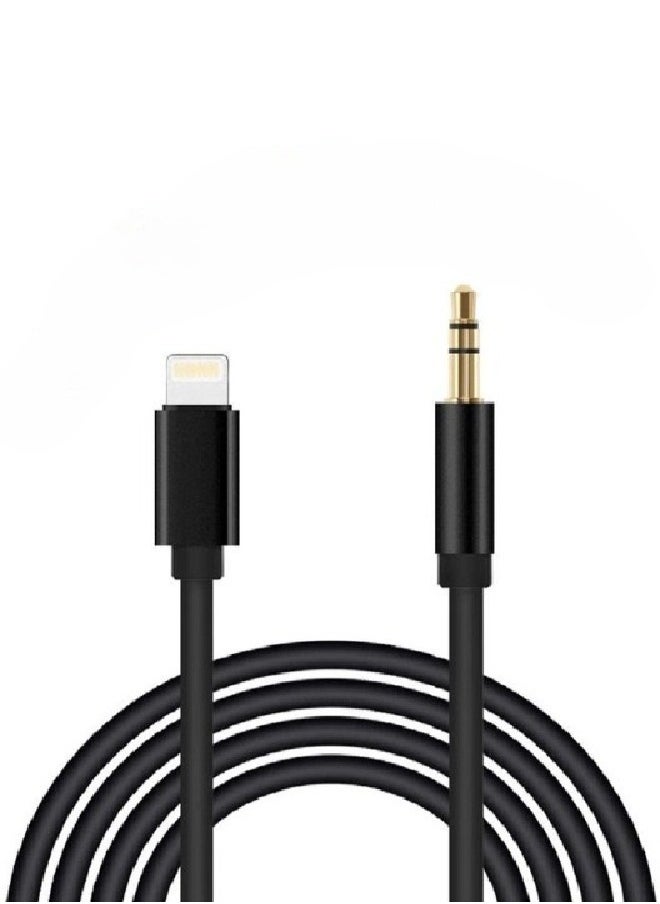 Generic Lightning To AUX Adapter Cable For All IPhone Phones - 1 Meter 