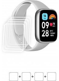Wrapsol Xiaomi Redmi Watch 3 Active Smart Watch Screen Protector Polyurethane Film  - Image 1