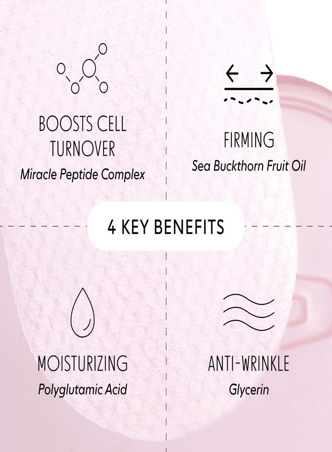 LOOPS Peptide Serum - Firm, Fortify, and Fight Fine Lines - Anti-Wrinkle and Moisturizing Skincare - Pre-soaked Veocell Embo Pad - Peptide Complex Serums to Rejuvenate and Prejuvenate -Face Serum Pads - Image 2