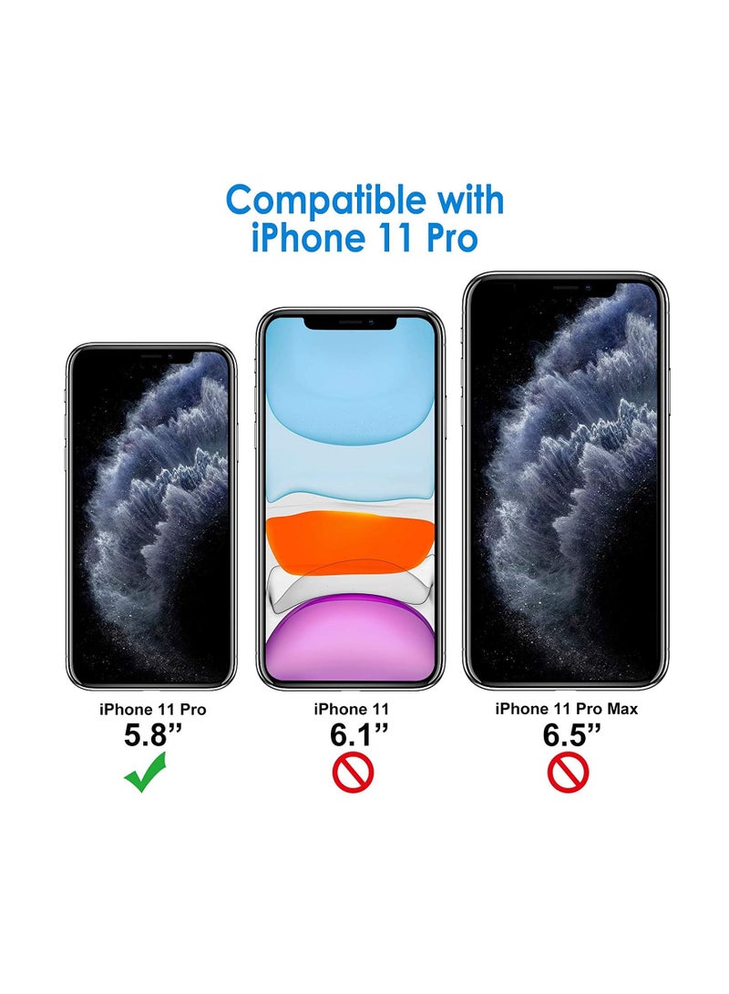 Rock Pow غطاء حماية مقاوم للصدمات ومقاوم للخدش مع واقي شاشة لهاتف Apple iPhone 11 Pro - Image 2