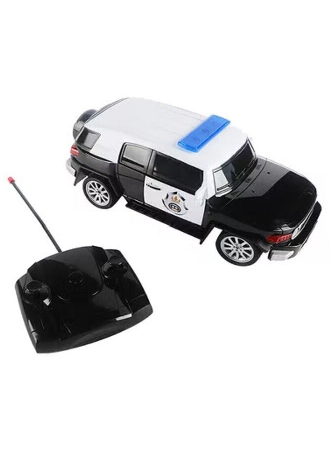 Loquat Authentically detailed lightweight portable police car with remote control