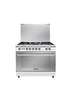 General Supreme Gas Cooker, 5 burners 80*55 cm, full safety, Steel