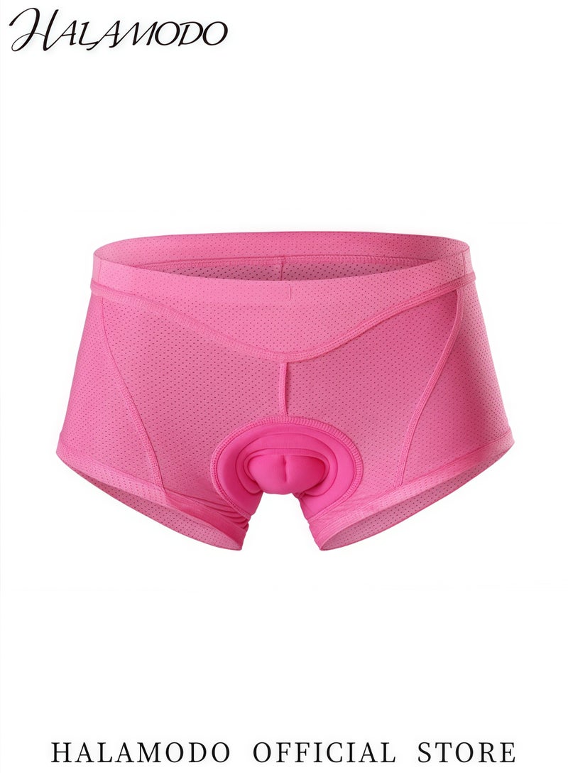 HALAMODO Women’s Cycling Underwear Shorts Bicycle MTB Underwear with 3D Comfortable Padding Breathable Cycling Shorts for Women  - Image 5