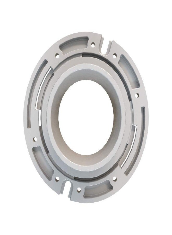 أوتي شفة خزانة Oatey مقاس 3 بوصات من مادة PVC مزودة بحلقة بلاستيكية - Image 2