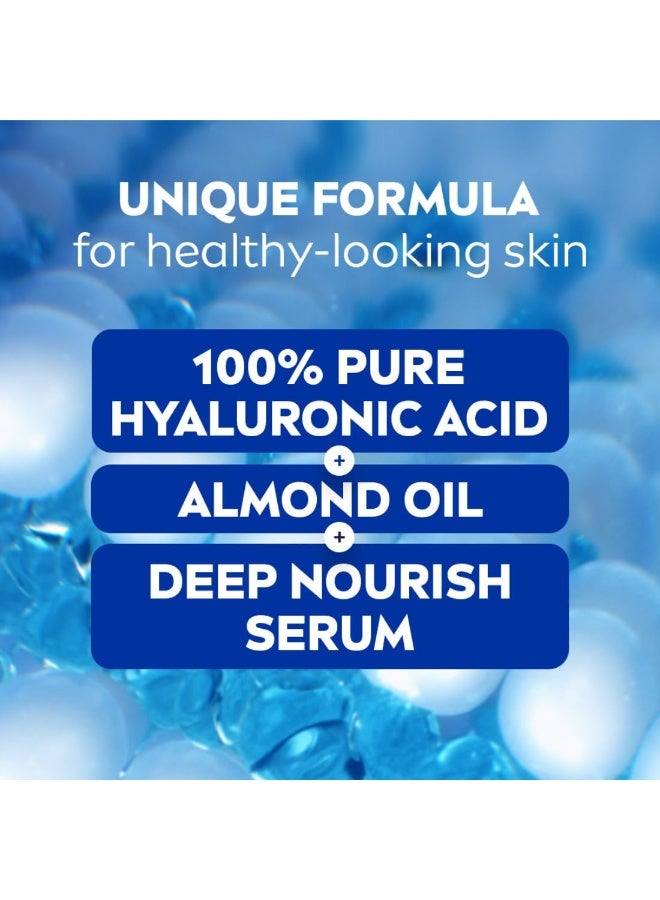 NIVEA Nourishing Body Milk 200ml Body Lotion with Deep Moisture Serum | 48 H Moisturization | With 2X Almond Oil | Smooth and Healthy Looking Skin |For Very Dry Skin - Image 5