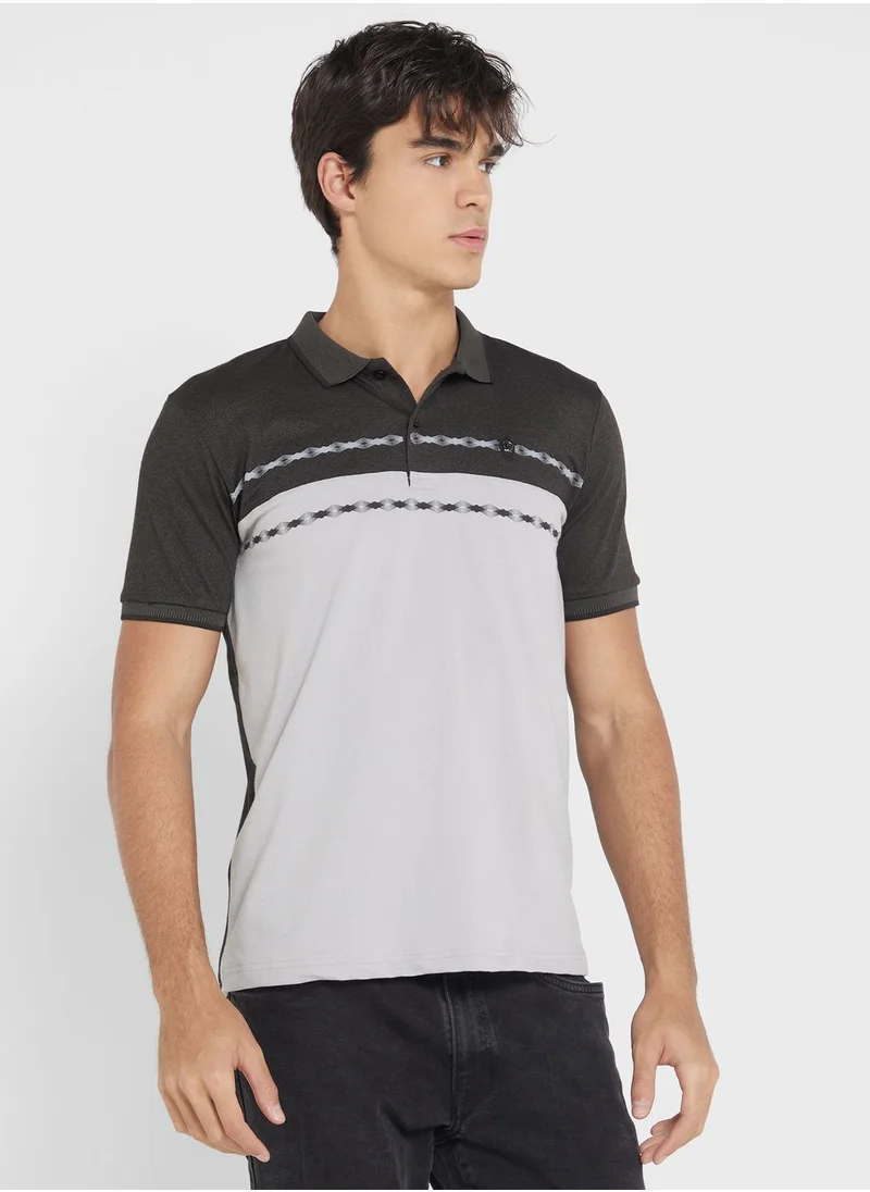 Robert Wood Short Sleeve Polo Shirt