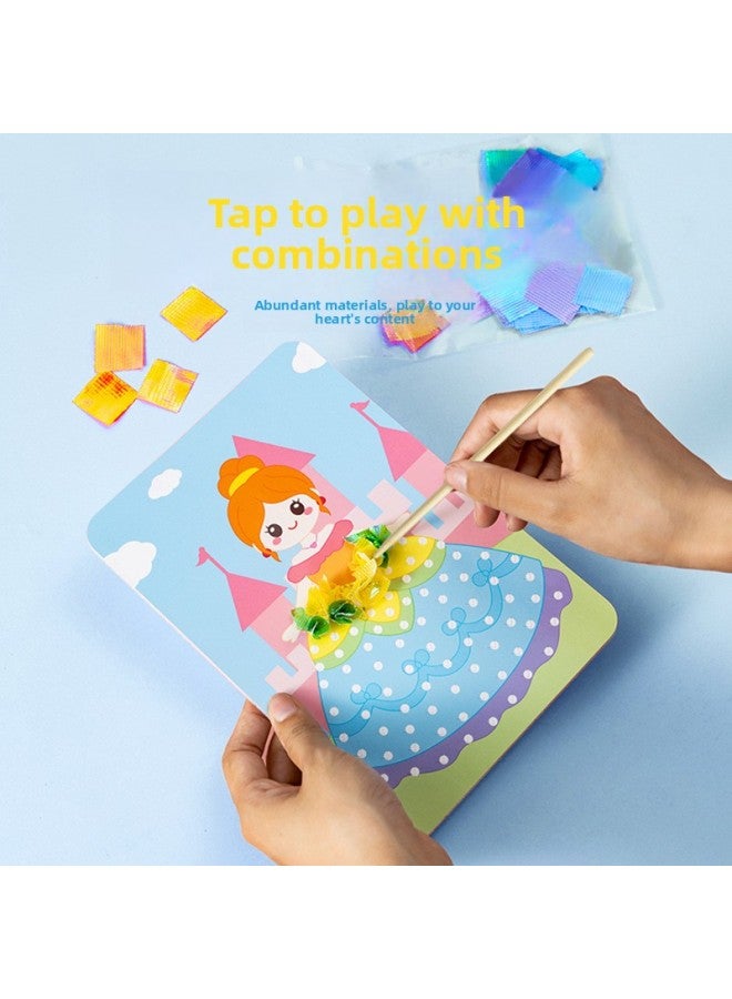 كتاب أنشطة - C048 بوكيمون فن - كتاب أنشطة على شكل أسد - أشغال يدوية إبداعية للأطفال، ألعاب تعليمية لرياض الأطفال، رسم بوكيمون، تعليم مونتيسوري، هدايا للبنات - Image 2