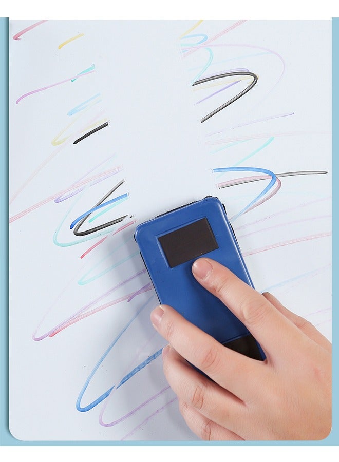 Magnetic Whiteboard Sticker, 60*90cm Self Adhesive Wall Sticker, Reusable Erasable Whiteboard Sticker, Suitable for Kids Toddlers Playroom and Office Presentations - Image 4