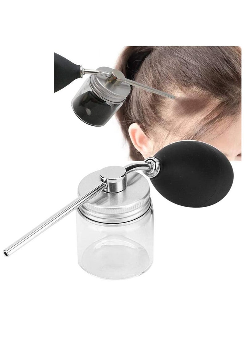 LA PERLA TECH  Hair Building Fibers, Hair Fibers Spray Applicator Hair Thickening Building Fiber for Hair Hairline Creator Eye Brow Enhancer Beard - Image 1