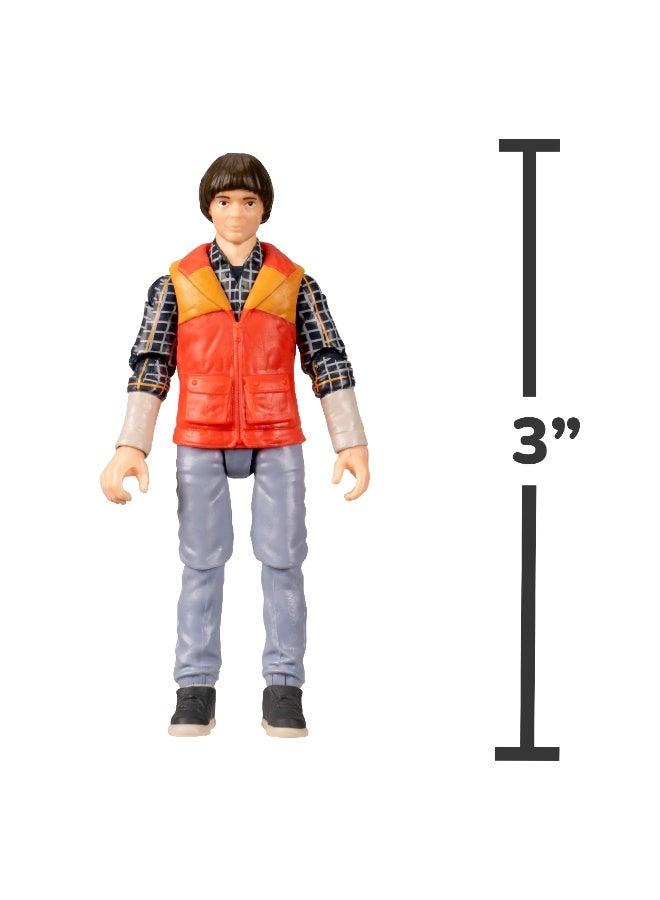 Stranger Things World of Core Collectible Figure 3-Inches Will with Bike | Netflix Series | Action Figure | Character Figure Gift for Kids and Collectors - Image 2