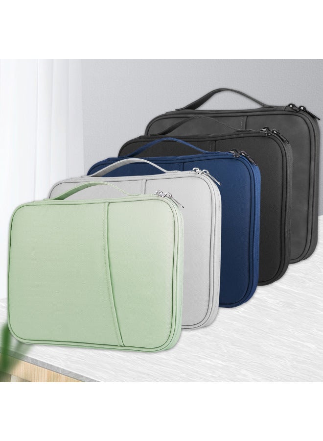 Ipad Protective Case 12.9 Inch 10.8 Inch Tablet Storage Bag Handheld Computer Inner Sleeve Bag Tablet Pc Carrying Case-Color:Mysterious Black-Size:12.9/13-inch - Image 5