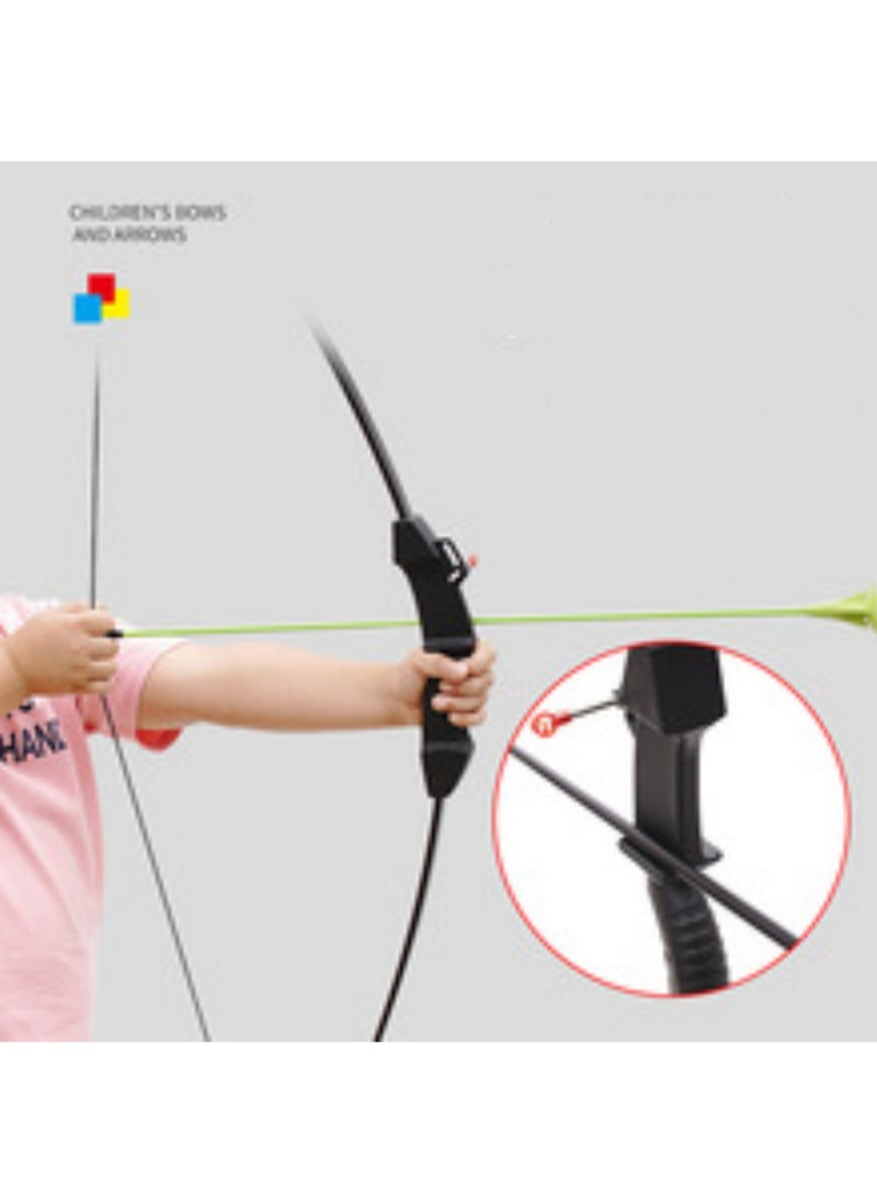 Rock Pow Kids Bow and Arrow Set Upgraded Wear-Resistant Youth Bow and Arrow Kids and Beginner Bow Practice Bow With 6 Arrows and Accessories For Outdoor Practice Sports Game Hunting Easy to Install  - Image 2