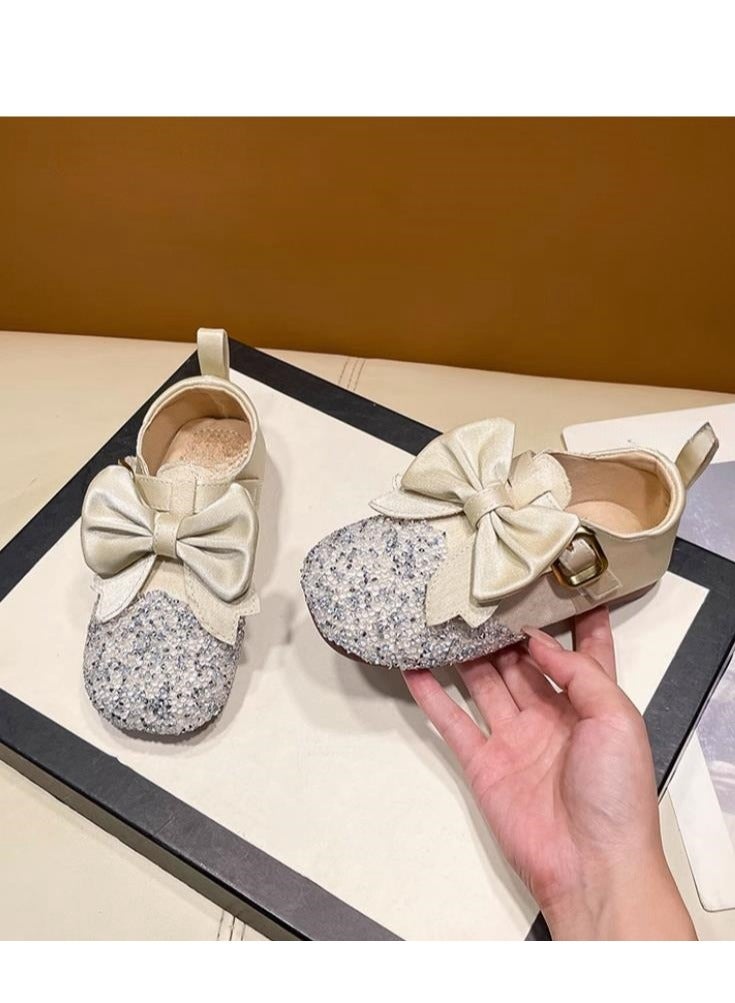 Girl Princess Crystal Soft soled Single Shoes Performance Matching Dress - Image 2