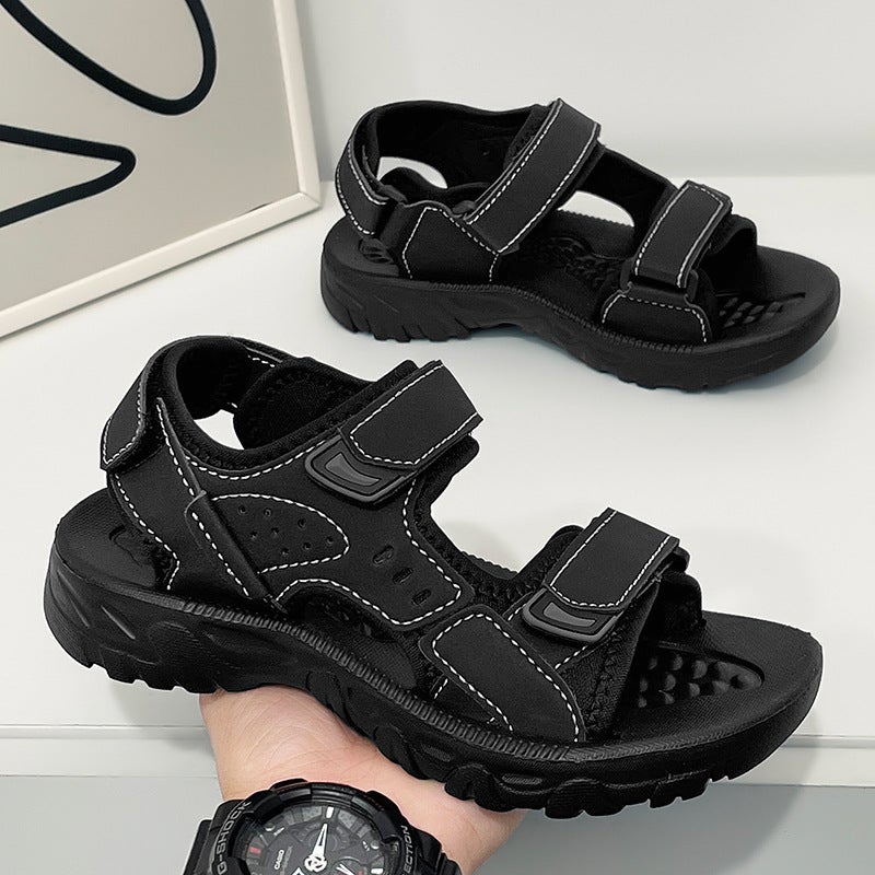 Fujian Big Manufacturers New Summer Sandals Boys Trendy Children'S Sandals Casual Sports Beach Shoes Outdoor Large - Image 1