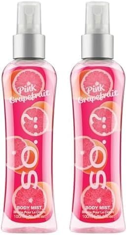 So..? Body Mist by So Womens Pink Grapefuit Body Mist Fragrance Spray 100ml - Image 1