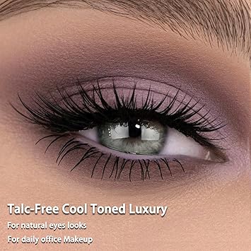 Afflano All Matte Eyeshadow Palette for Brown Eyes Highly Pigmented Taupe Grey Nude Neutral Eyeshadow Palette Smoky GothBlendable Cool Toned Matte Eye Shadow for Mature Women Everyday Natural Makeup - Image 3
