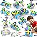 Tsomtto 10 in 1 Electric STEM Toys for 5 6 7 8 9 Year Old Boy Girl Birthday Gifts Educational Building Toys for Kids Ages 48 57 812 Stem Activities Construction Toy for Boys 68 810 Easter Idea Gift - Image 2
