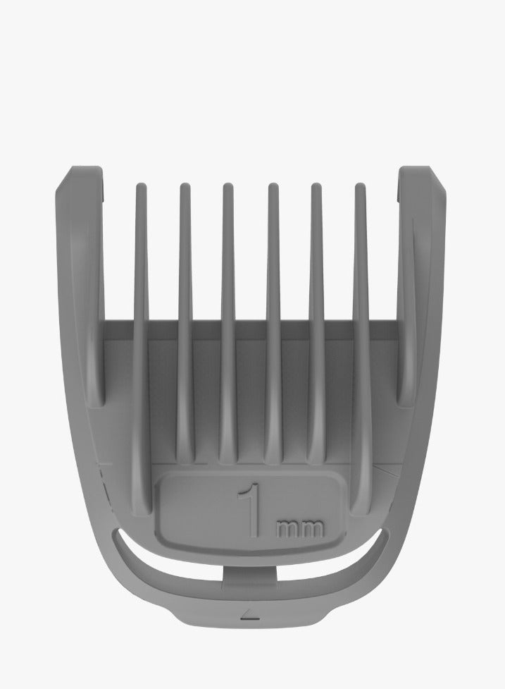 porodo Lifestyle 14-IN-1 Trimming & Grooming Kit for Men with Length Customization & Stainless-Steel Blades / Beard, Nose, Ear Trimmer / Body Shaver / 90Min Working Time / Cord & Cordless Use - Silver - Image 4