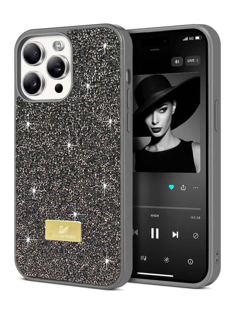 Case For iPhone 13 Pro MaxCase Glitter, Sparkle Diamond Crystal Bling Case with Bling, Ultra Thin Lightweight Full Body Shockproof Anti-Scratch Protective Cover