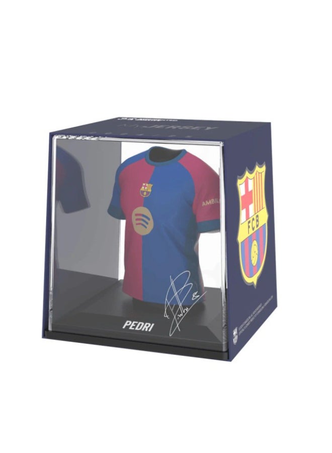 Splink FC Barcelona Pedri Home Jersey Display Case, Official Licensed Collectible, 2024/2025 Season - Image 3