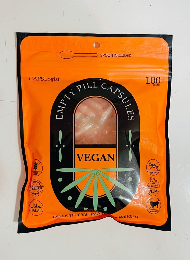 general Empty Capsules Size 0 - 100 Empty Gelatin Capsules - Empty Pill Capsules - Do It Yourself Capsule Filler - Empty Fillable Pill Capsules. - Image 2