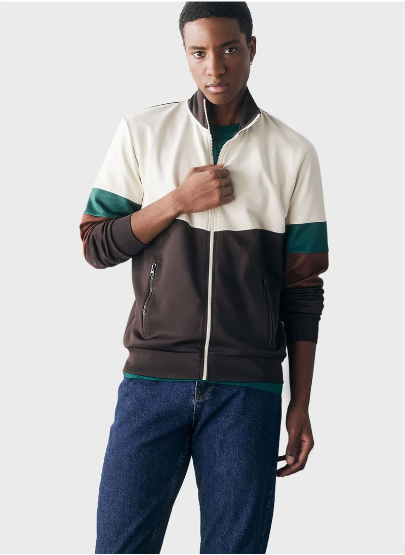 DeFacto Color Block Jacket